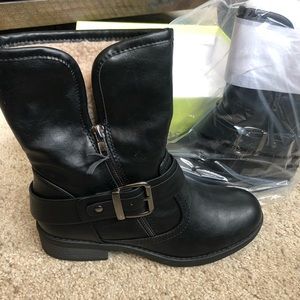 Black Combat Booties